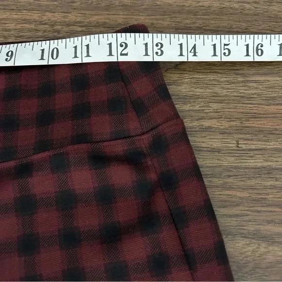 ❤️ Gap black and red square pull up pants size S - Picture 8 of 12